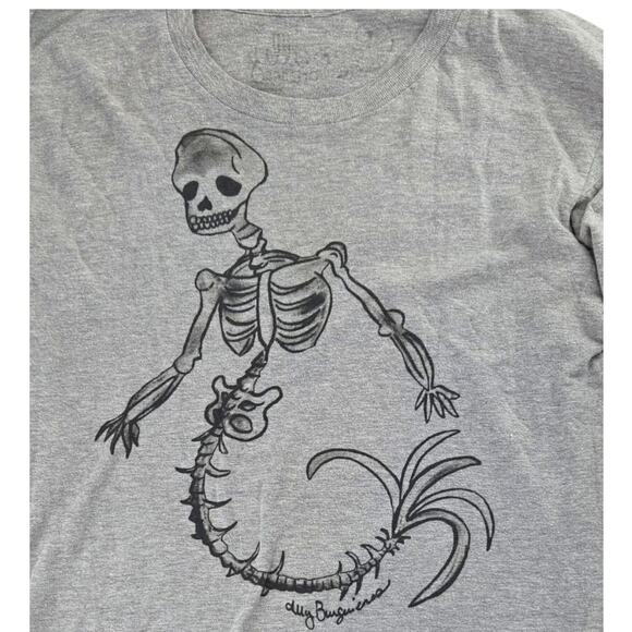 Cocoally New Orleans| Grey, Long Sleeve, Merskelly T-Shirt - Picture 2 of 4